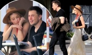 Elon Musk and Amber Heard