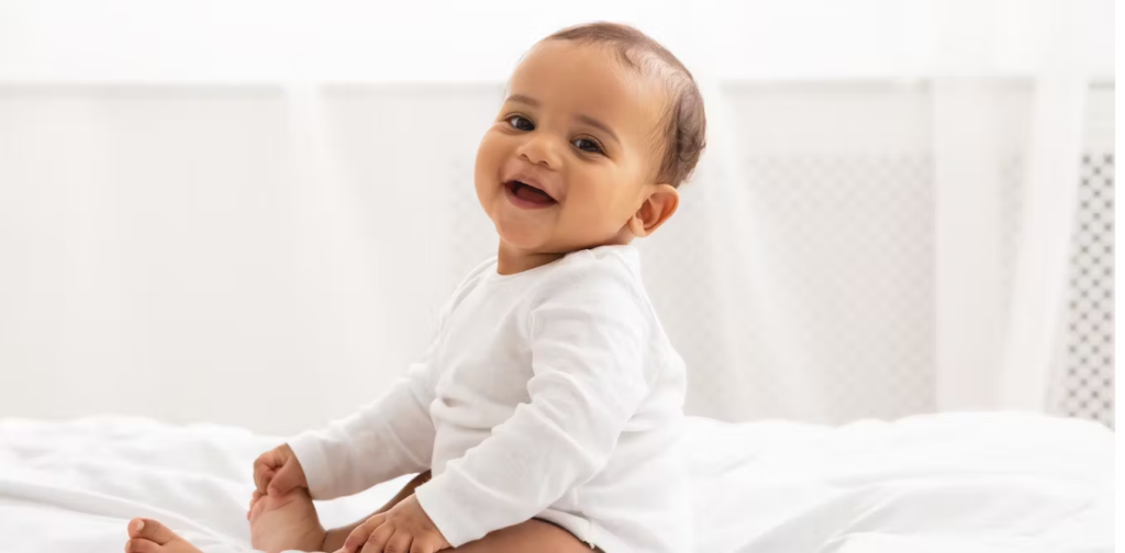 why is my toddler laughing for no reason